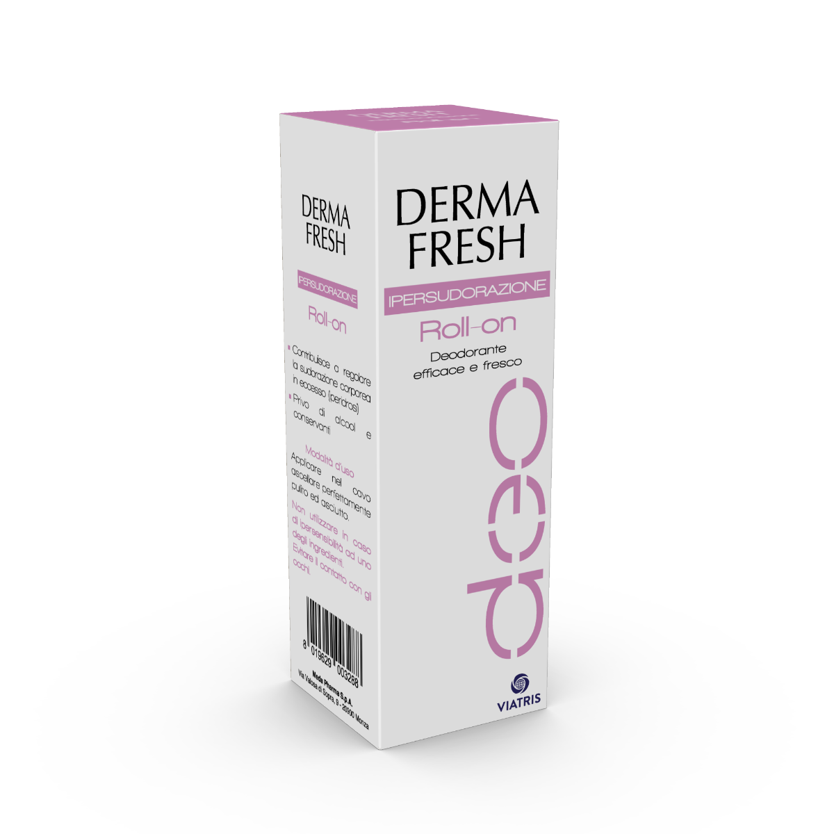Dermafresh Ipersudorazione Roll-On 75ml-3
