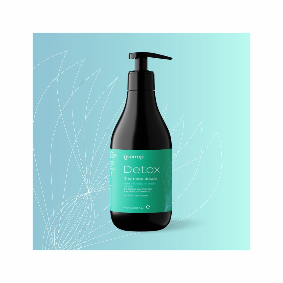 Gooimp Detox Shampoo Doccia 400ml-11