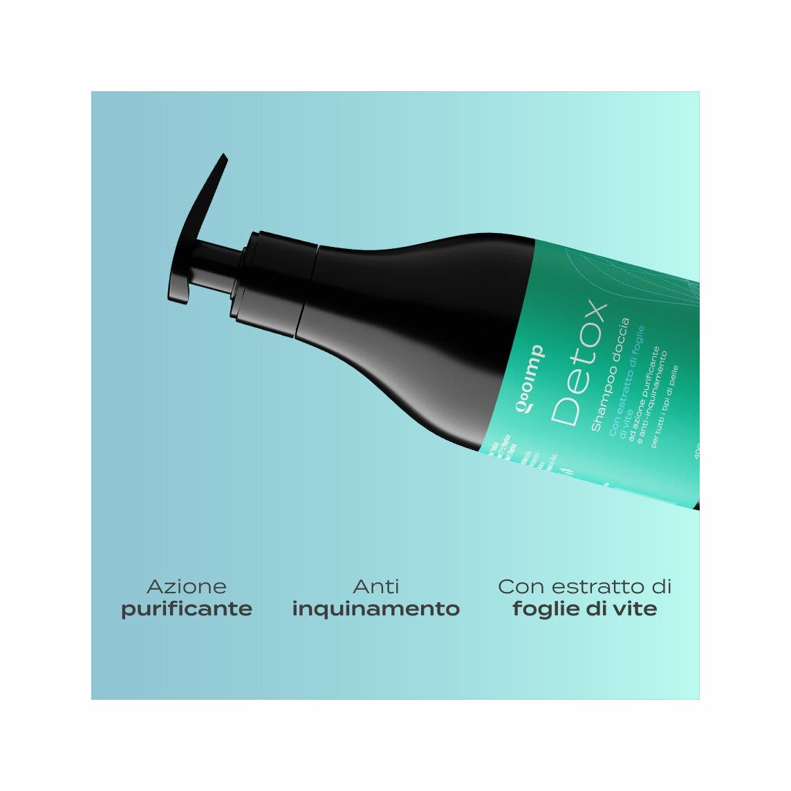 Gooimp Detox Shampoo Doccia 400ml-12