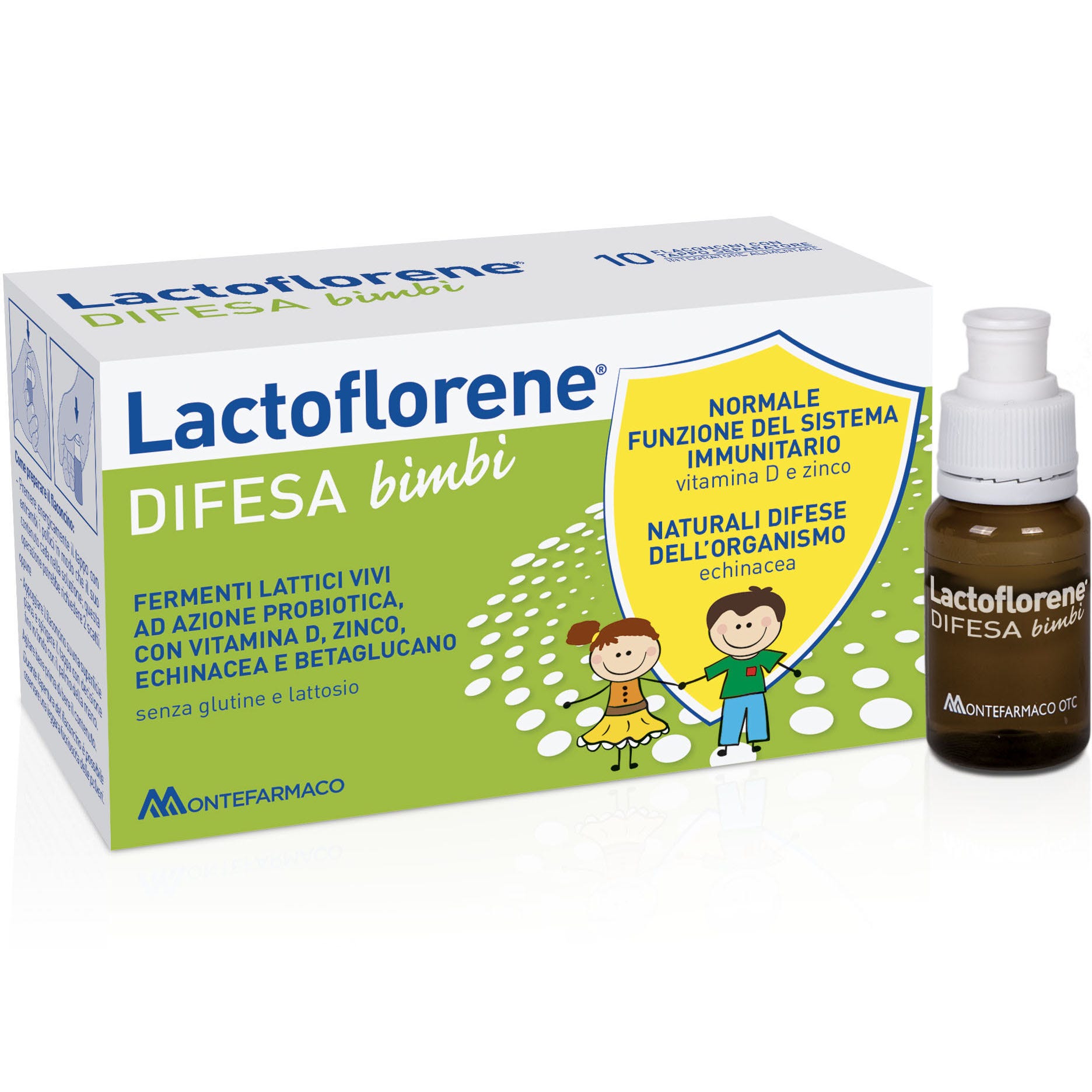 Lactoflorene Difesa Bambini 10 Flaconcini  - 3