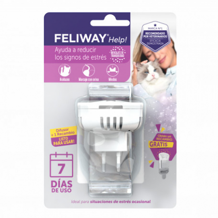 Feliway Help Diffusore Antistress Gatto + Ricarica-1