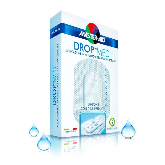 Dropmed Compressa Autoadesiva 10,5x20cm 5 Pezzi  - 2