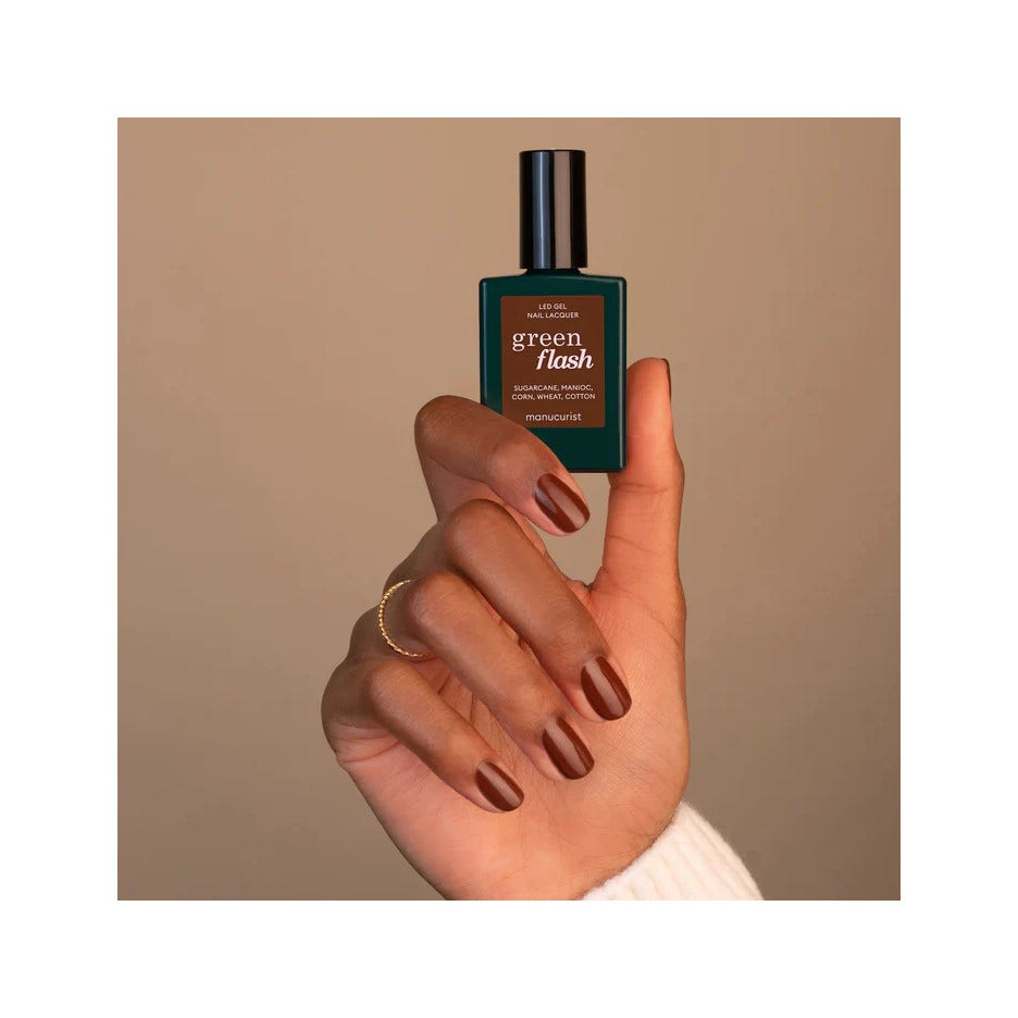 Manucurist Green Flash Smalto Led Chestnut 15ml-2