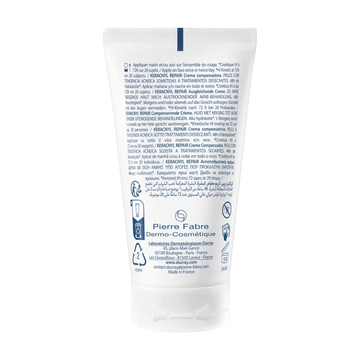Ducray Keracnyl Repair Crema Compensatrice 50ml-2