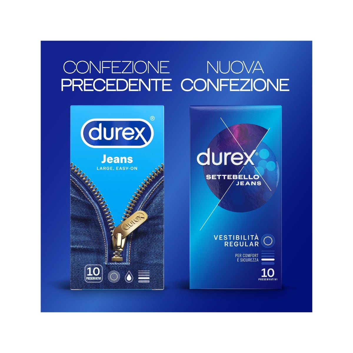 Durex Settebello Jeans Profilattico 12 Pezzi-3