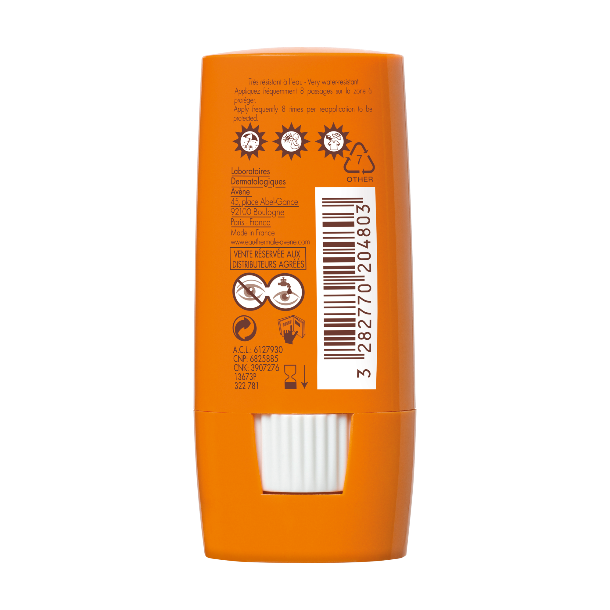 Eau Thermale Avene Stick Large Zone Sensibili SPF50+ 8g - 2