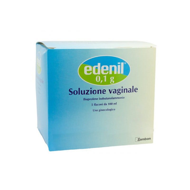 Edenil Soluzione Vaginale 5 flaconi 100ml 0,1g  - 1
