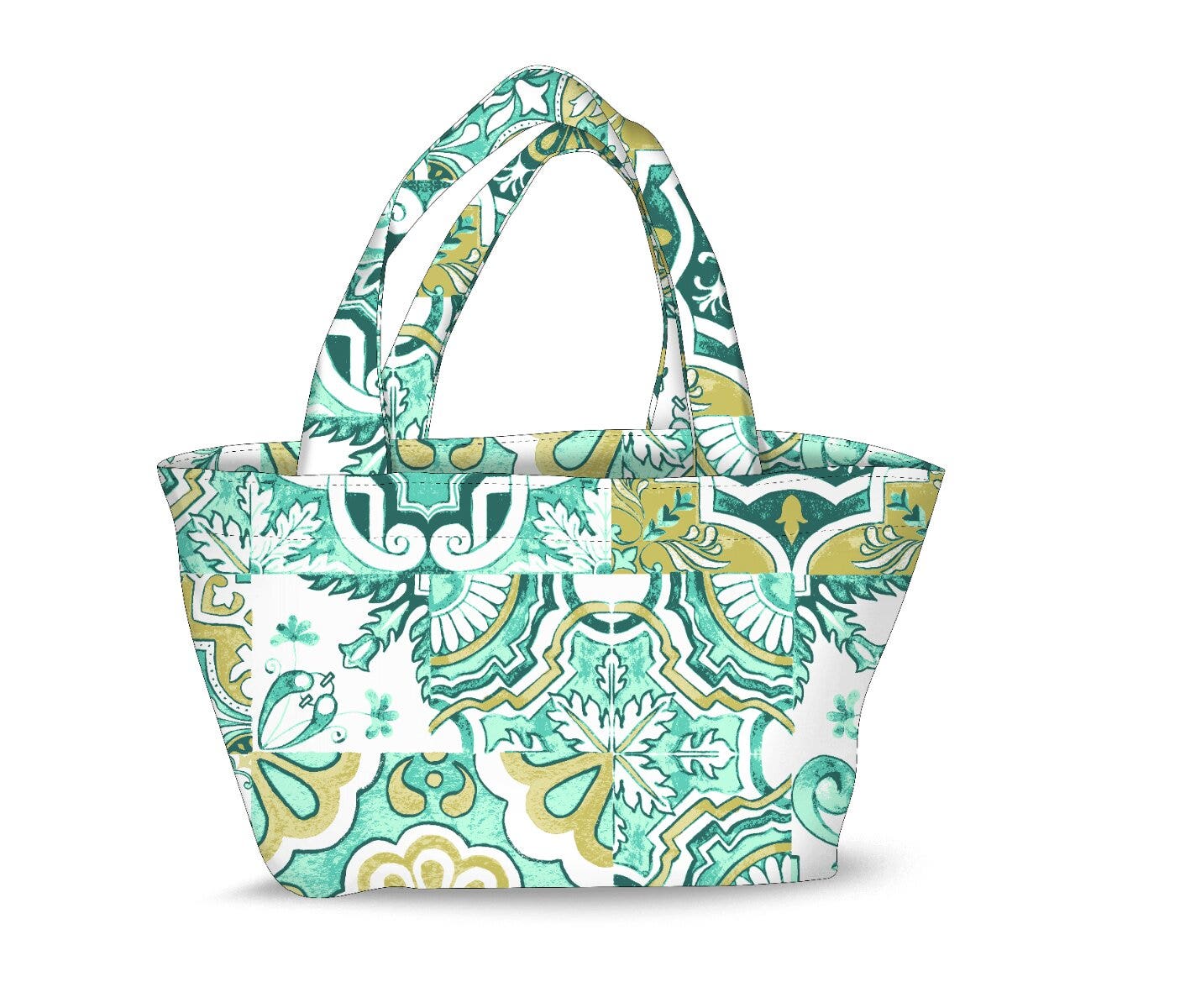 Colors Borsa Colore Verde 28cm-1