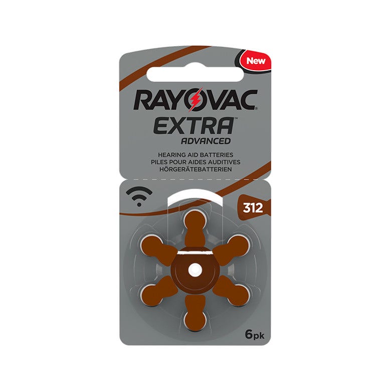 Rayovac 312 Extra Advanced 6 Pezzi  - 1