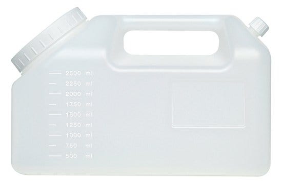 Extrafine Sanity Contenitore Urine 24 Ore 2.5 Litri 1 Pezzo  - 1