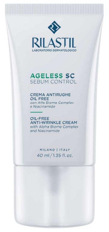 Rilastil Ageless sc Sebum Control Crema Antirughe Oil Free 40 ml-1