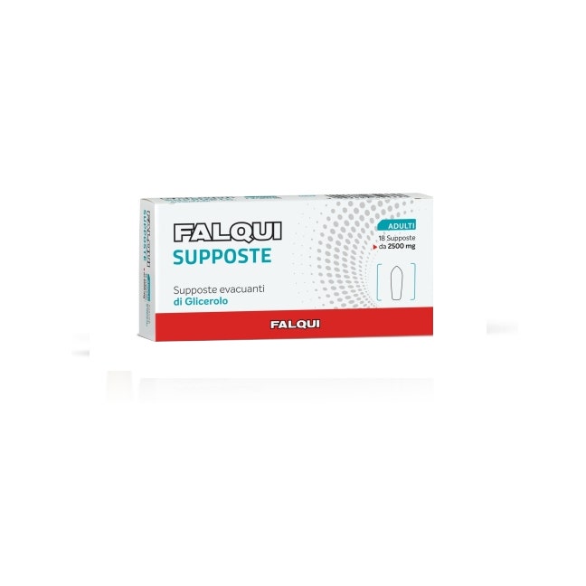Falqui 18 Supposte Con Glicerina 2500mg Adulti  - 3