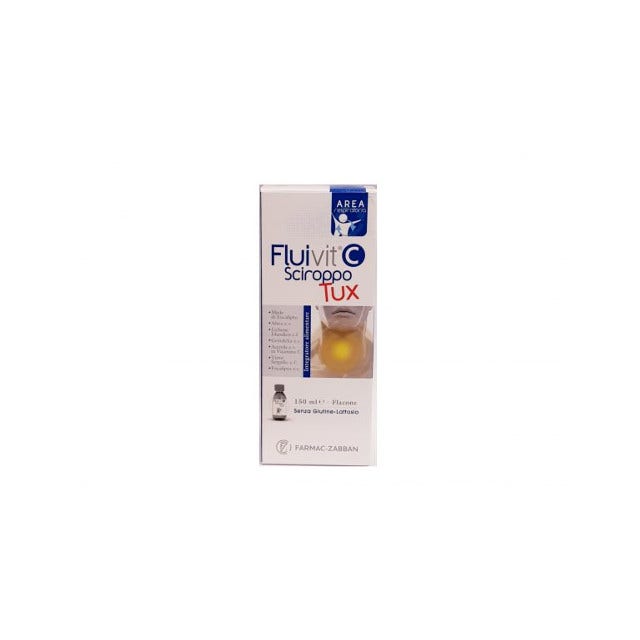 Fluivit C Sciroppo Tux 12 Stick Pack Da 10ml-1