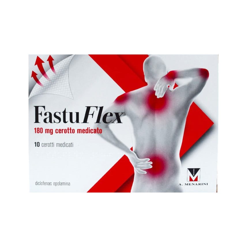 Fastuflex 10 Cerotti Medicati 180mg-1