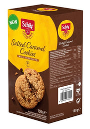 Schar Salted Caramel Cookies con Gocce di Cioccolato al Latte e Caramello 150 g-1
