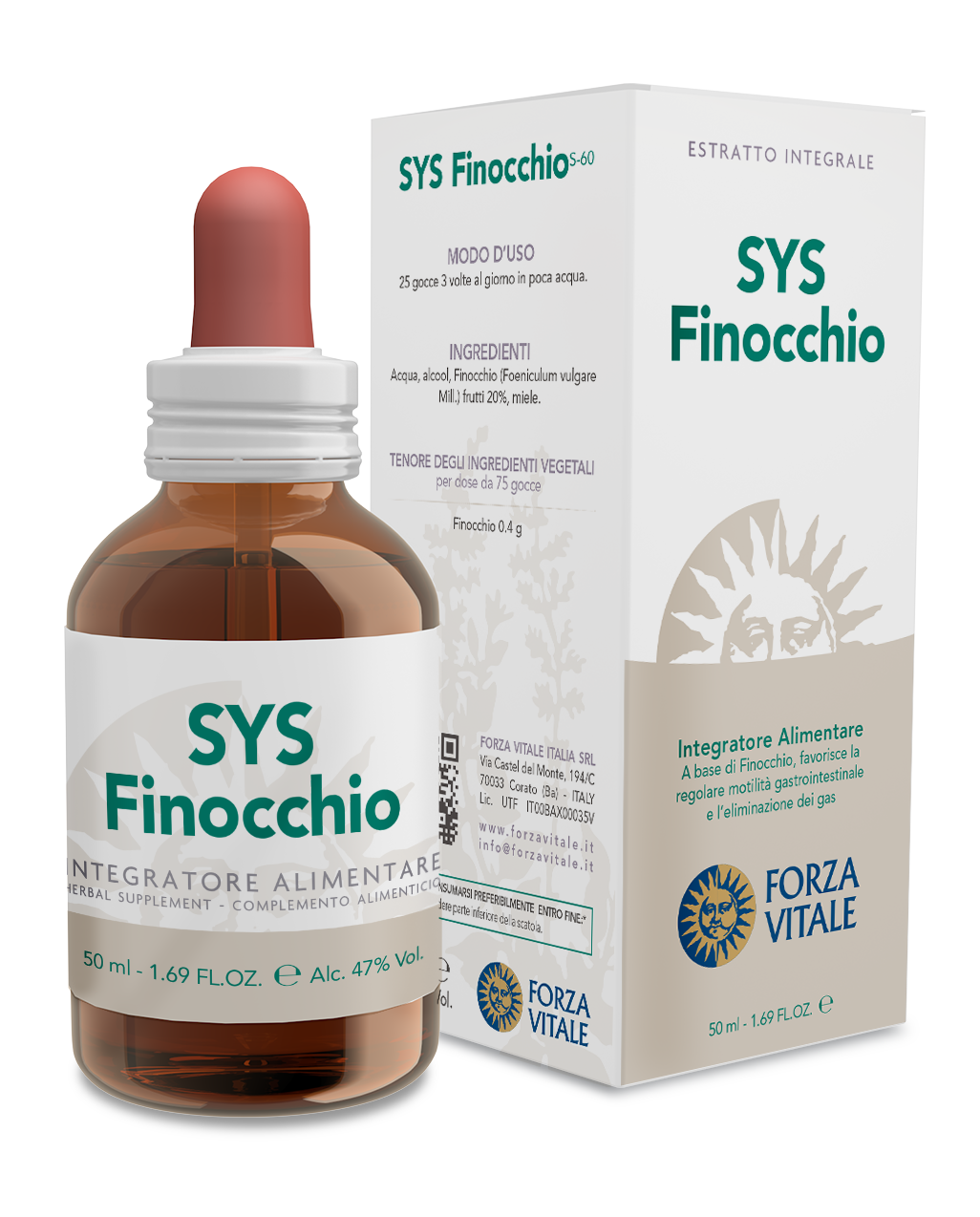 Sys Finocchio Gocce 50ml  - 1