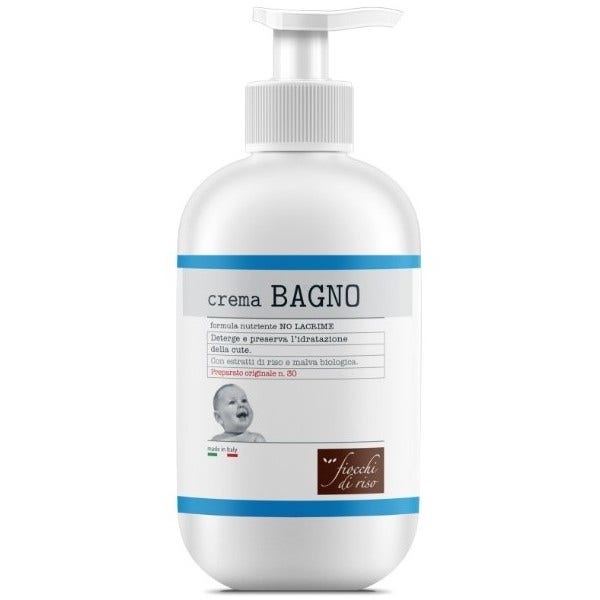 Fiocchi Di Riso Crema Bagno Idratante Detergente Bambini 400ml  - 1
