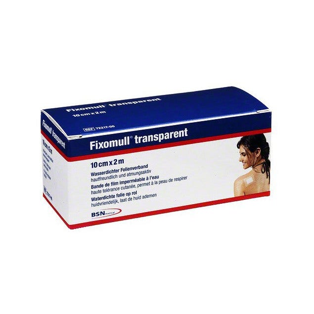 Fixomull Transparent Garza Adesiva Trasparente 2mx10cm-1