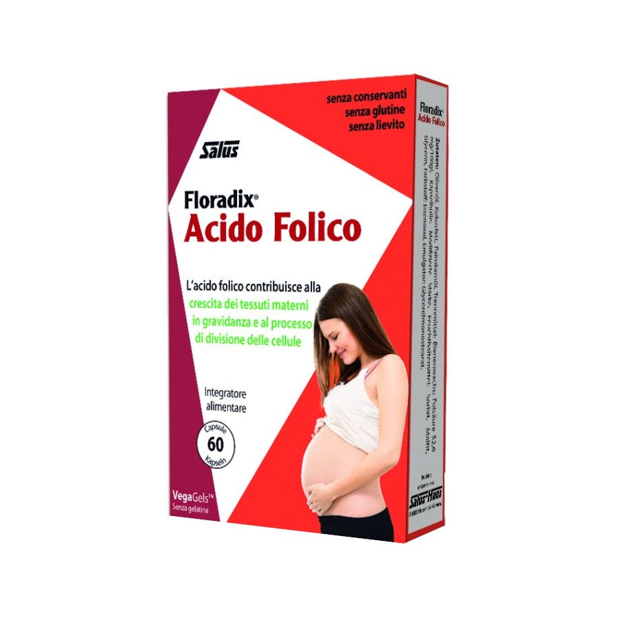 Salus Floradix Acido Folico 60 Capsule-2