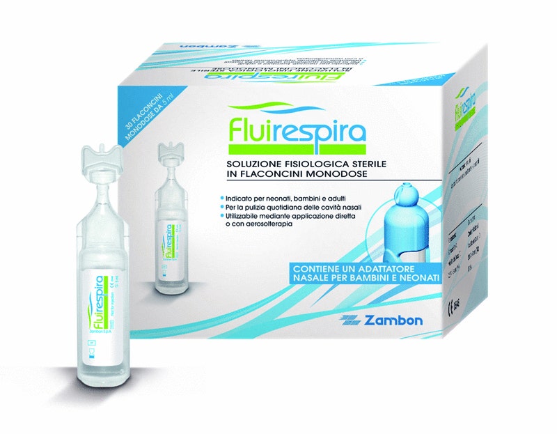 Fluirespira Soluzione Fisiologica 30x5ml  - 1