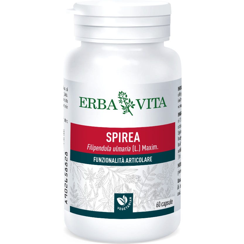Erba Vita Spirea Ulmaria 60 Capsule Vegetali   - 1