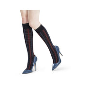Solidea Calza Elastica Scottish Knee-High 100 Nere L  - 1
