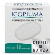 Garza Compressa Oculare Icopiuma 10 Pezzi-3