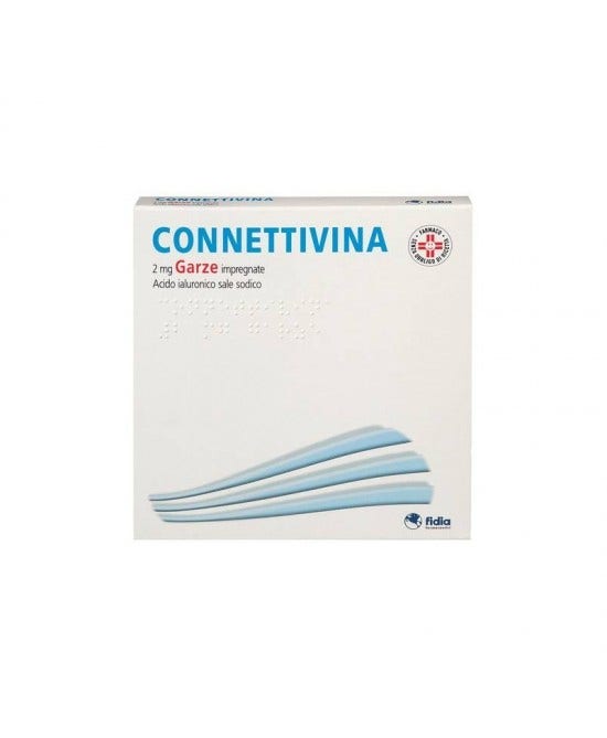 Connettivina 10 garze 2mg 10x10  - 1