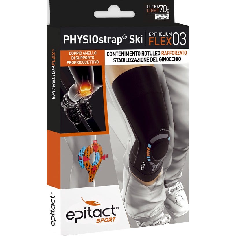 Epitact Ginocchiera Sport Physiostrap Ski Taglia L  - 2