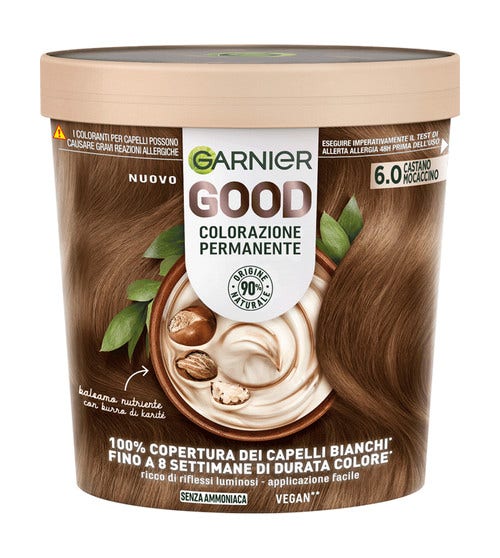 Garnier Good Kit Colorazione Permanente 0.6 Castano Mocaccino 160g-1