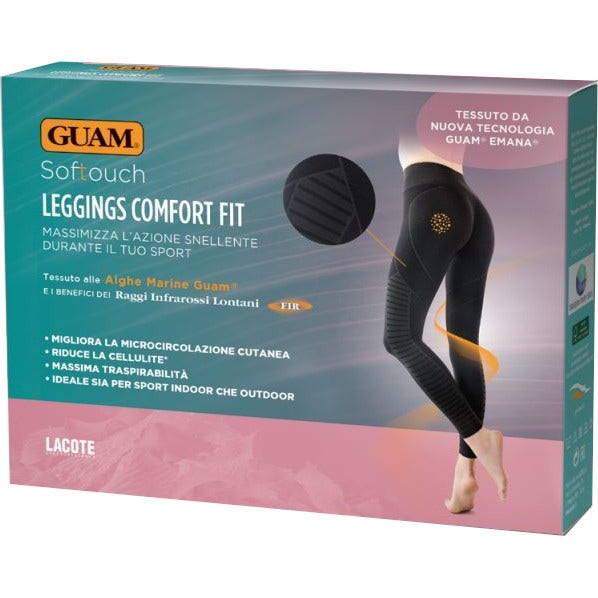 Guam Softouch Leggings Comfort Fit S/M 42-44 1 Pezzo Nero  - 1