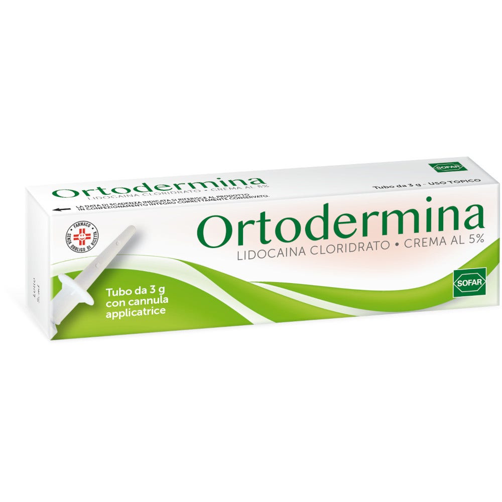 Ortodermina*Crema Dermatologica 3g 5%-1