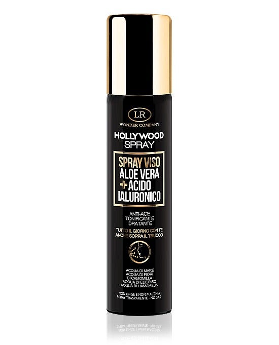 LR Wonder Company Hollywood Spray Viso Acido Ialuronico Aloe 75ml  - 2