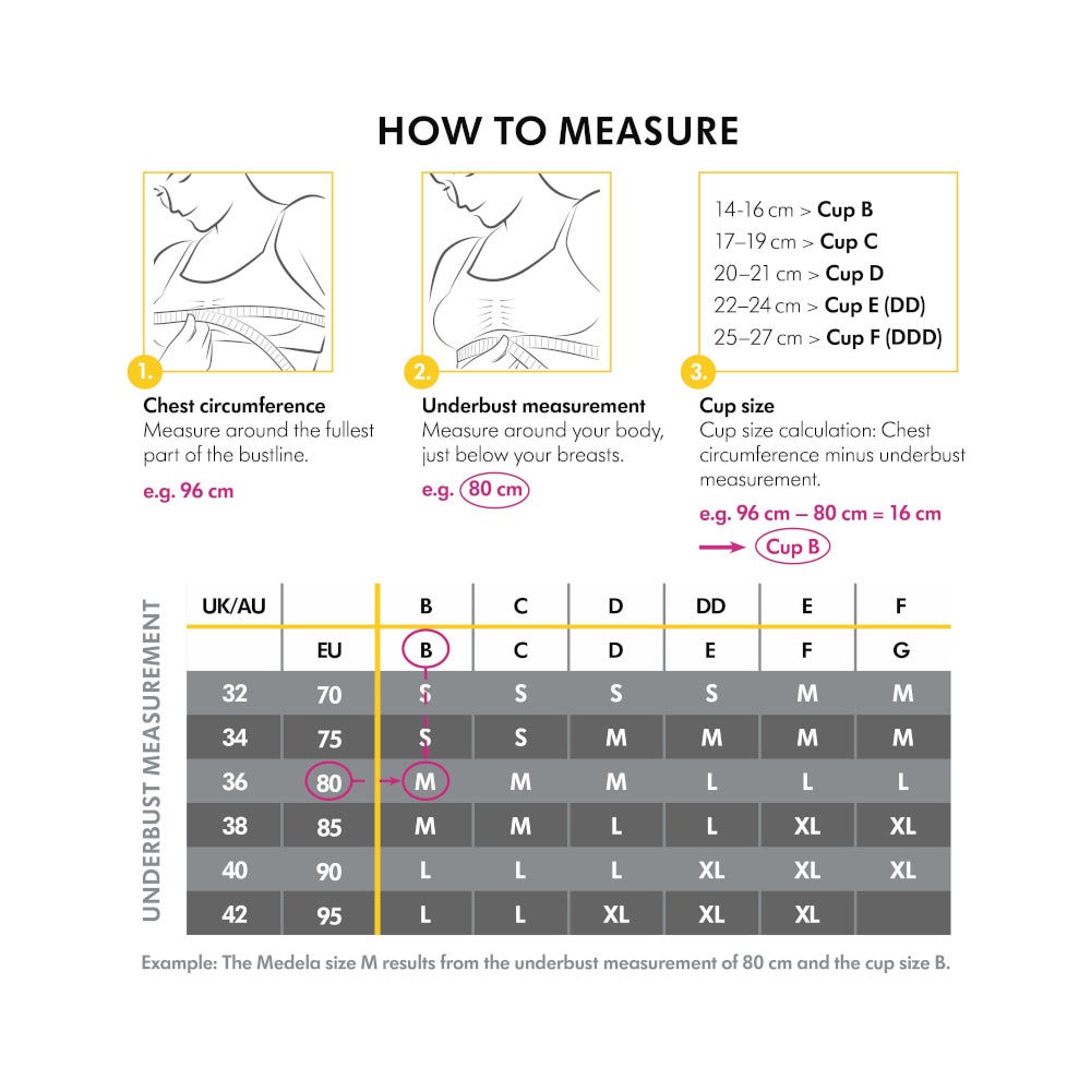 Medela Reggiseno Keep Cool Traspirante Per Gravidanza E Allattamento Nero Taglia S-2