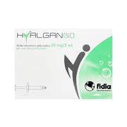 HyalganBio Siringa Intra-Articolare Acido Ialuronico 20 mg 2 ml  - 1