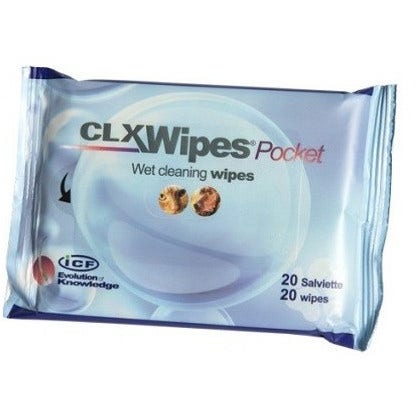 I.C.F. Clorexyderm Wipes Pocket Salviette Umidificate Cane/Gatto 20 Salviette -1