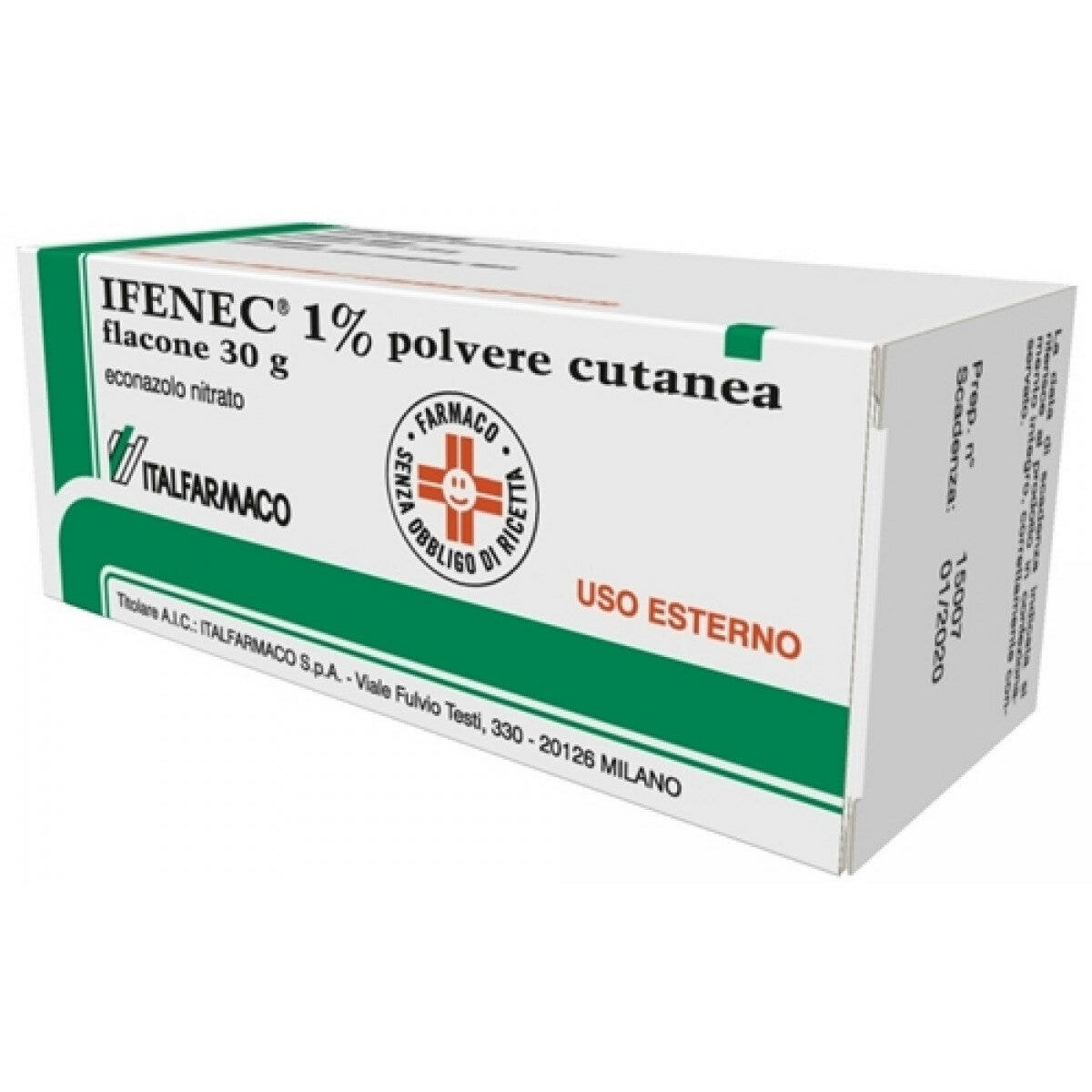 Ifenec Polvere Cutanea 30g 1%-2