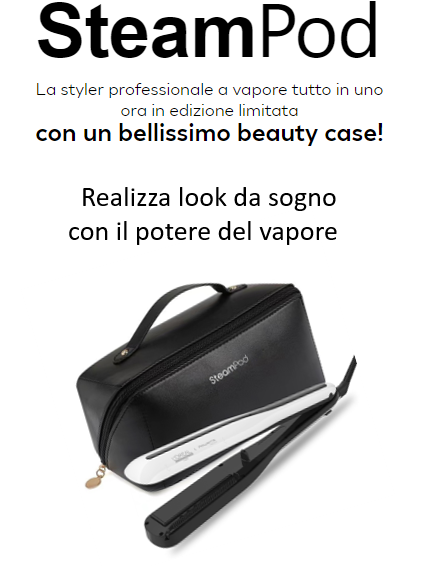 SteamPod 3 - Edizione limitata con beauty case L'Oréal Professionnel da viaggio
