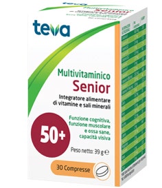 Multivitaminico Senior Teva 30 Compressa 39g  - 2