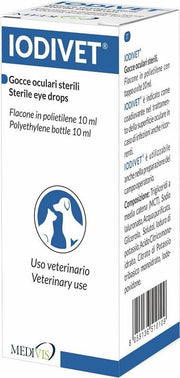Iodivet Gocce Oculari Sterili Per Cani 10ml-1
