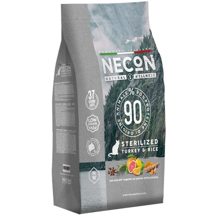 Necon Natural Wellness Sterilezed Tacchino/Riso 1,5kg  - 1