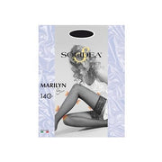 Solidea Marilyn 70 Sheer Calze Autoreggenti Nero 2M  - 1