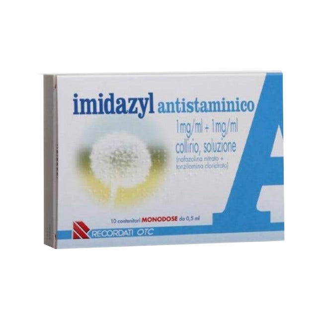 Imidazyl Antistaminico Collirio 10 Flaconcini 0,5ml  - 2