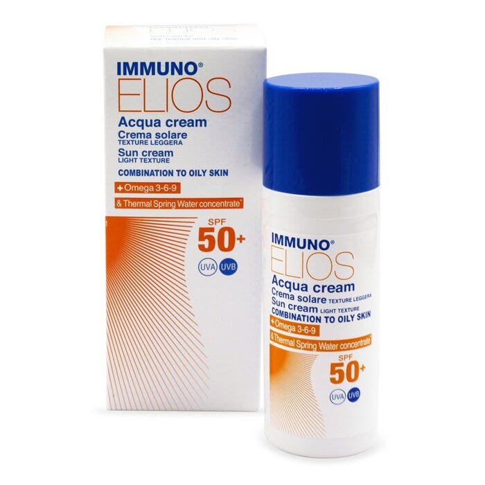 Immuno Elios Acqua Cream Crema Solare Viso 40ml SPF50+-2