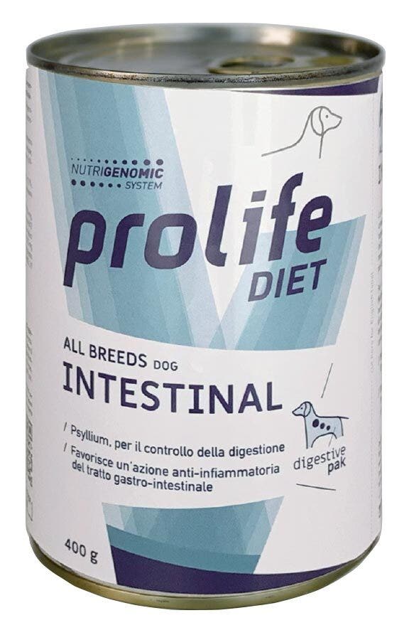 Prolife Diet Dog Intestinal All Breeds Cibo Umido Per Cani Lattina 400g-1