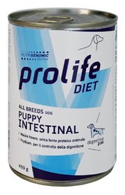 Prolife Dog Diet Intestinal Sensitive Cibo Umido Per Cuccioli All Breeds Lattina 400g-1