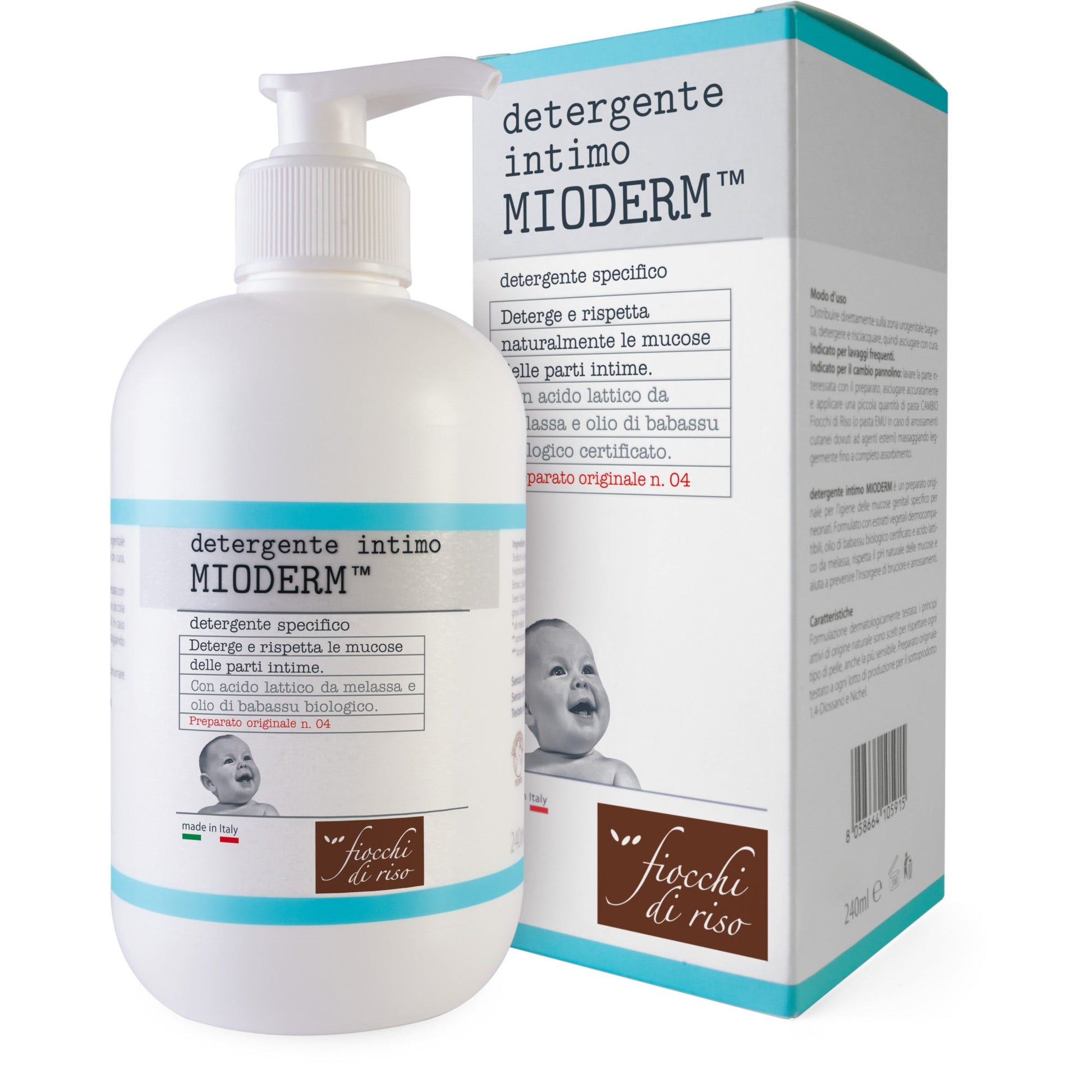 Fiocchi Di Riso Detergente Intimo Mioderm 240ml  - 2
