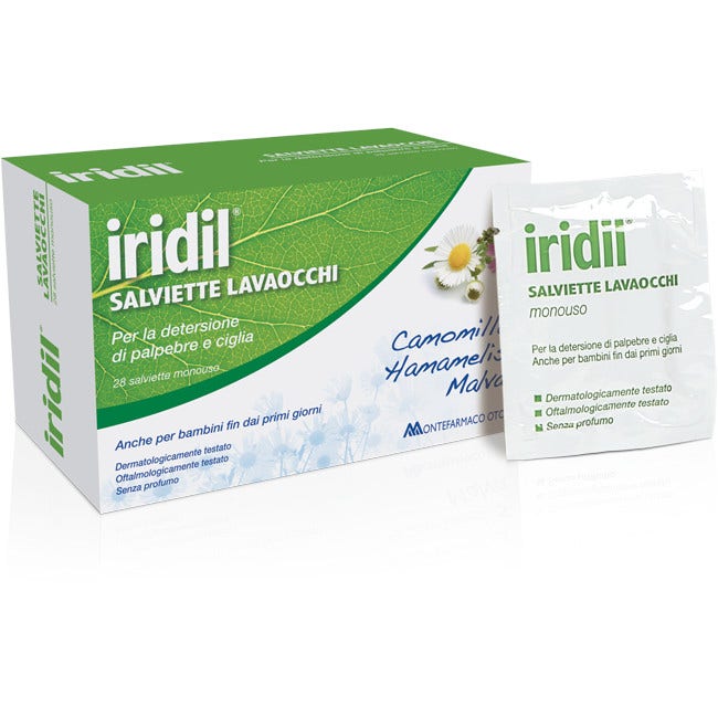 Iridil  Salviette Lavaocchi 28 Pezzi-1