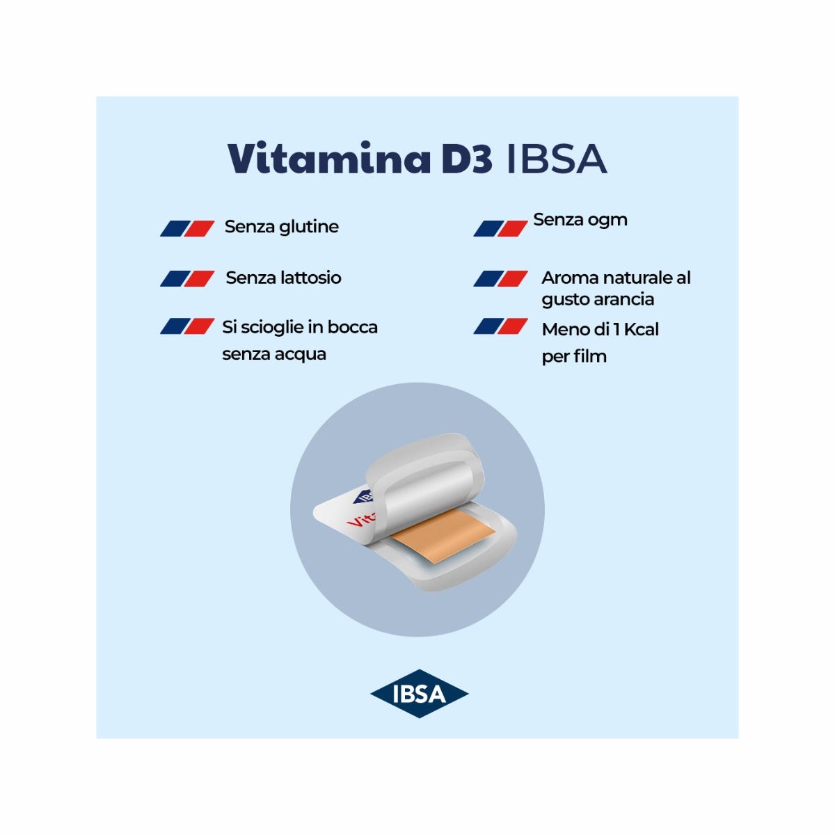 Ibsa Vitamina 3D 2000UI: Film Orodispersibili da 30 pz-9