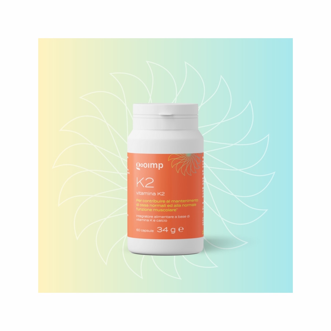 Gooimp K2 Vitamina K 60 Capsule-11